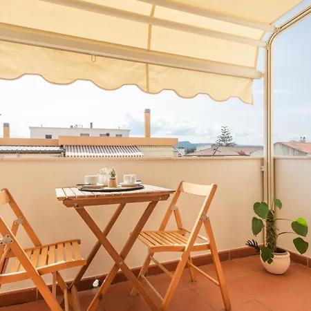 Terrazza Privata! Con Wi-fi E Aria Condizionata Apartamento
